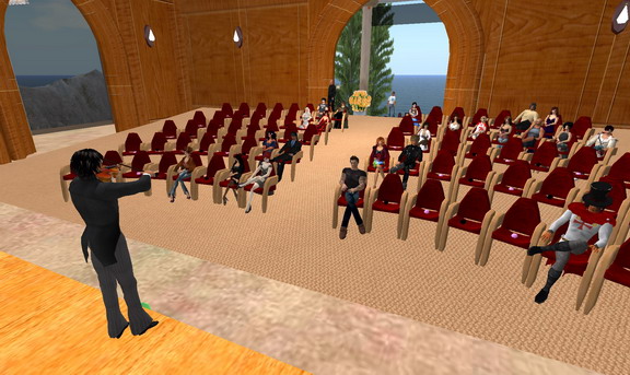 Audience at recital